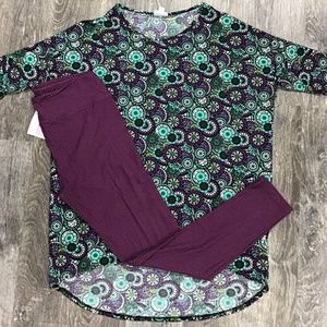 NWT Lularoe Irma & Leggings